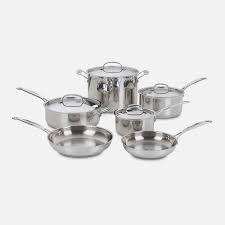 chef s clic stainless 10 piece set