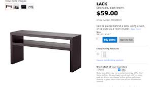 Ikea Lack A High End Look On A Dime