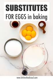 subsutes for eggs in baking the