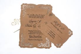 modern rustic wedding invitations ideas