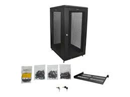 startech com 24u server rack cabinet