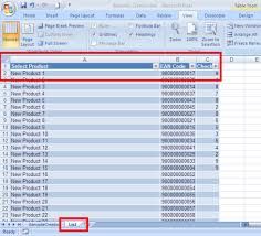 Creating A Simple Ean13 Barcode Labeller Using Excel