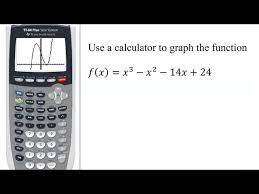 Use A Calculator Ti 84 Plus To Graph