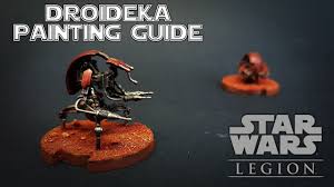 Droideka Painting Tutorial Star Wars Legion