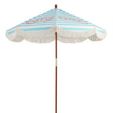 Office Fringed Replacement Umbrella Canopy