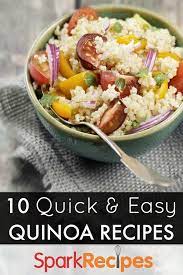 Simple Quinoa And Vegetables Recipe Sparkrecipes gambar png