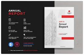 60 annual report templates word