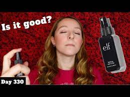 elf makeup mist set spray review