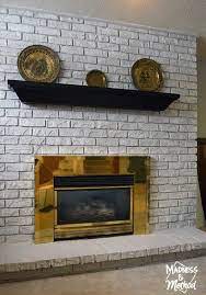 Beautiful Diy Brick Fireplace Makeovers