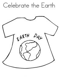 Plus, it's an easy way to celebrate each season or special holidays. Earth Day Campaign T Shirt Coloring Page Kids Play Color