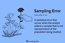 sling errors in statistics