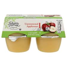 promise organic unsweetened applesauce