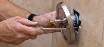 replace a single lever shower faucet