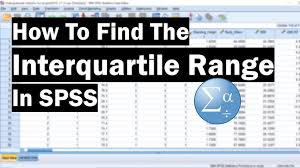 Finding the interquartile range in r is a simple matter of applying the iqr function to the data set, you are using. How To Find The Interquartile Range Iqr In Spss