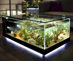 fish aquarium table