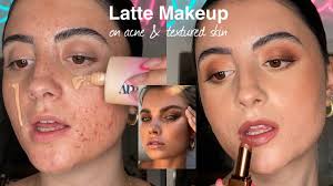 textured skin latte makeup tutorial