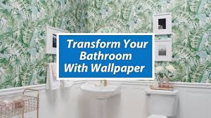This image has dimension 3872x2592 pixel and file size 0 kb, you can click the image above to see the large or full size photo. How To Update Your Bathroom With Wallpaper Sherwin Williams