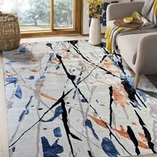 multicolor abstract modern carpets for