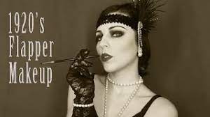 1920 s flapper makeup tutorial