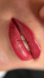 cosmetic tattoo touch up for lips
