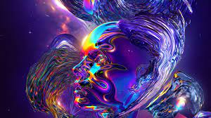 wallpaper 4k dream psychedelic rainbow