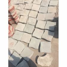 concrete grey square paver block for