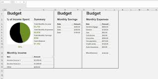 personal finance excel templates