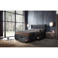 Bluffton Fabric Platform Bed With