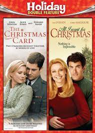 He visits the town where the card originated from, and discovers a church group that has been writing and sending out hundreds of inspirational cards to servicemen. Amazon Com Holiday Double Feature Christmas Card All I Want For Christmas Movies Tv