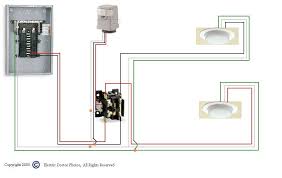 wire a photocell with a relay contactor
