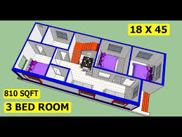Bhk House Plan Ii 18 X 45 Home Design