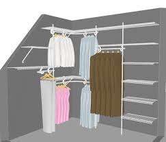 design a wardrobe with sloping ceilings