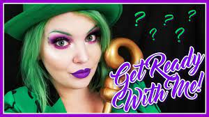 riddler inspired makeup tutorial you
