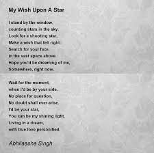 my wish upon a star poem by abhilaasha