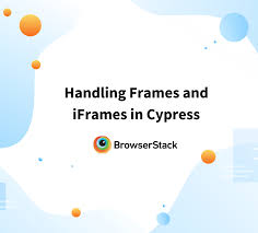 handling frames and iframes in cypress