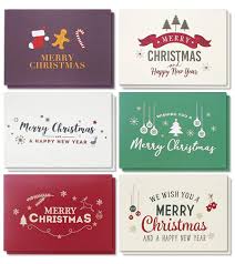 48 Pack Merry Christmas Greeting Cards Bulk Box Set Winter Holiday Xmas Greeting Cards With Retro Modern Designs Envelopes Included 4 X 6 Inches