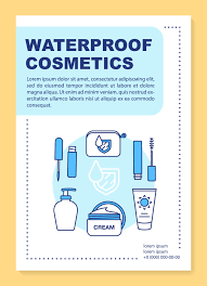 water resistant makeup skincare