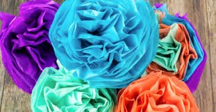 how to make mexican paper flowers for