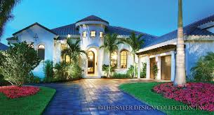 These models feature abundant glass, horizontal lines, stucco cladding. Spanish Style Home Plans Sater Design Collection Home Plans