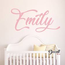 Personalized Name Monogram Wall Sticker