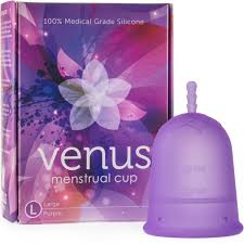 venus menstrual cup size large higher