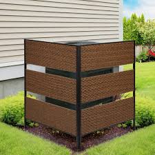 rattan privacy fence panel screen