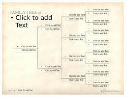 Free Printable Family Tree Chart Blank Template Editable Download