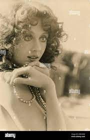 Italian stage and TV actress Lia Tanzi, 1970s Stock Photo - Alamy