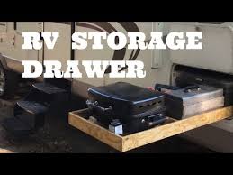 14 Diy Rv Slide Out Storage Tray Ideas