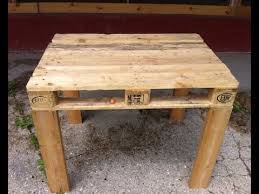 Pallet Table Easy To Make Diy