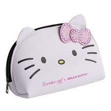 creme o kitty faux leather makeup bag by world market