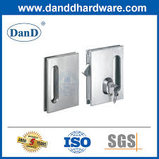 Square Glass Sliding Door Lock Key Lock