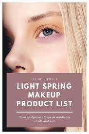 light spring makeup list infinitcloset