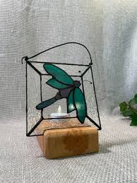 Fused Glass Art Display Stand